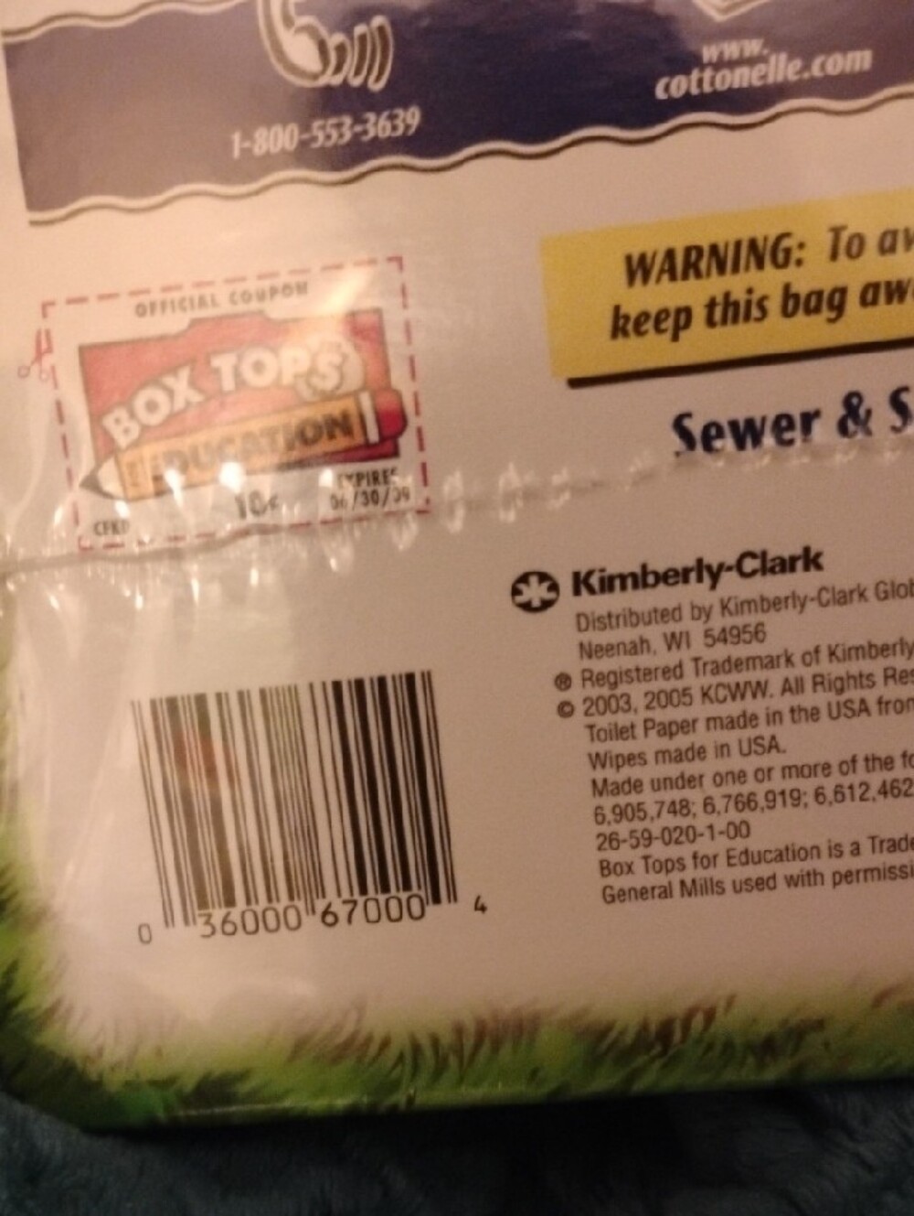Kids Trial Kit Toilet Paper - Blue - Picture 3 of 3